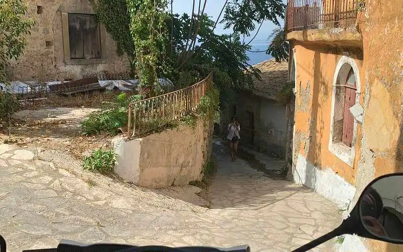 Sunset over mountains