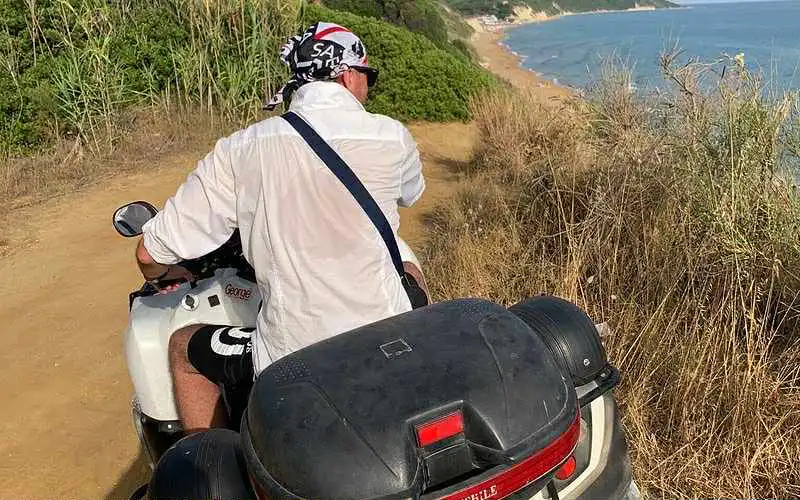 Sunset over mountains